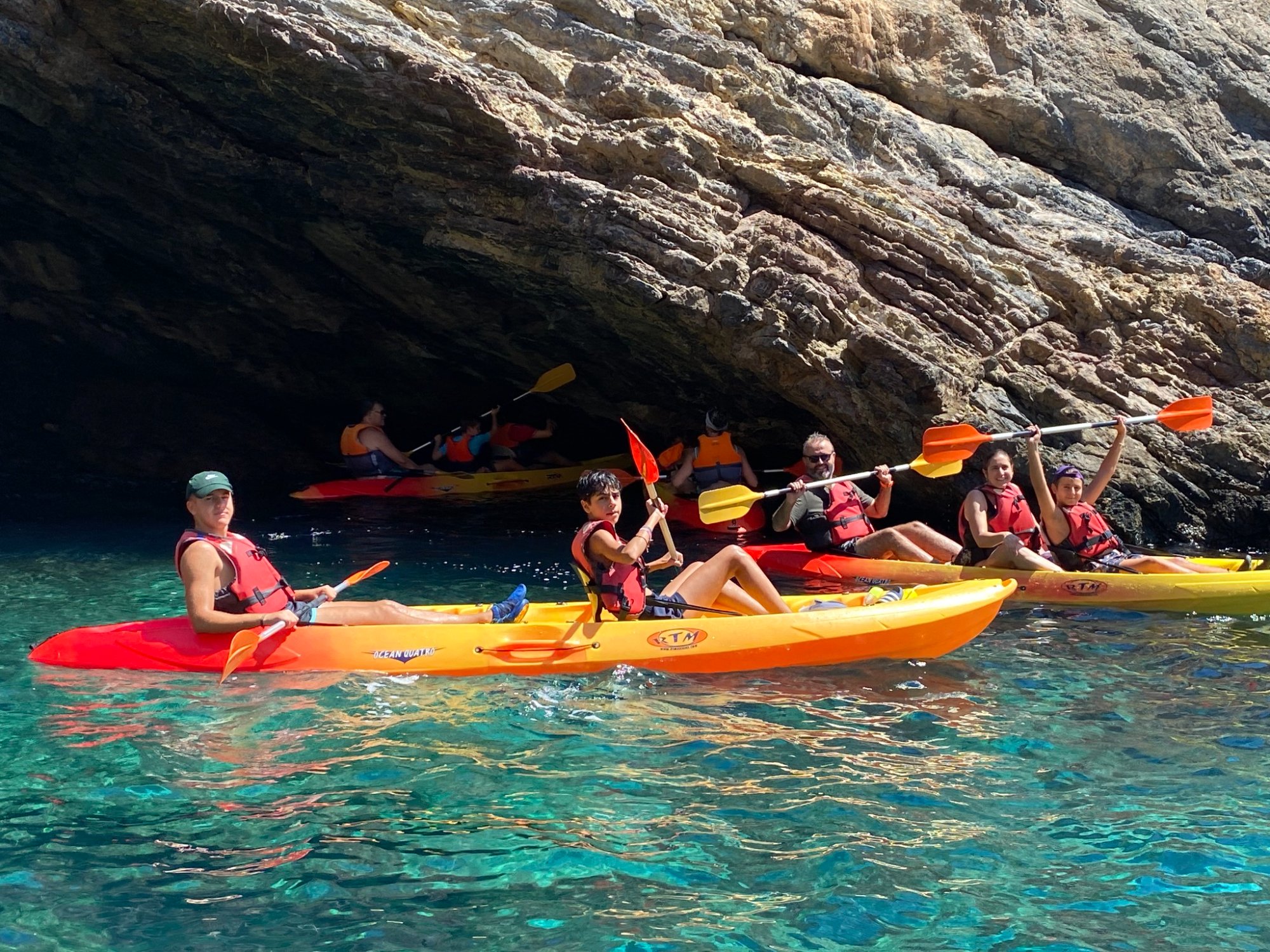 Alquiler y rutas de kayak en Salobreña